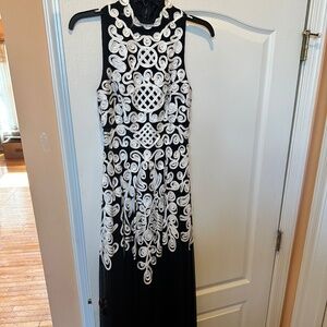 Black and White Dress